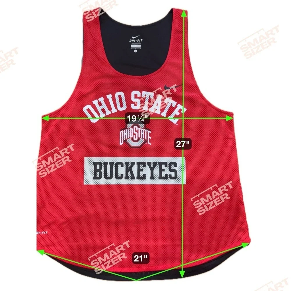 Women's Nike Dri-Fit Ohio state Buckeyes Double Mesh Tank Top